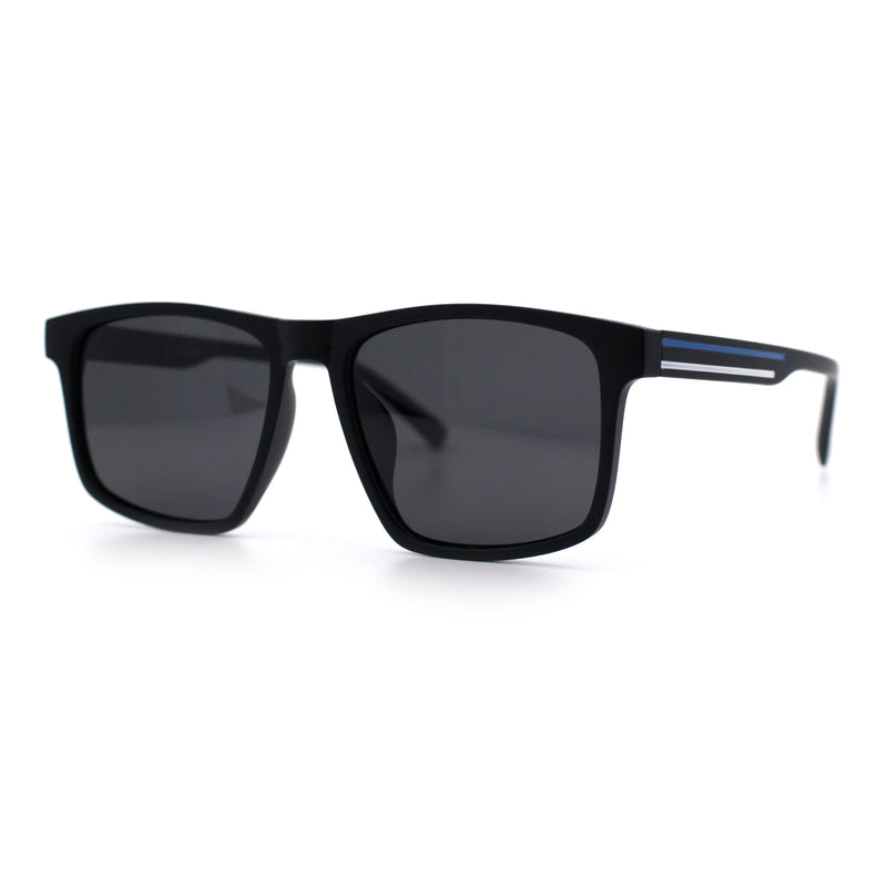 Polarized Gentlemanly Hipster Mens Sport Horn Rim Plastic Sunglasses