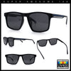 Polarized Gentlemanly Hipster Mens Sport Horn Rim Plastic Sunglasses