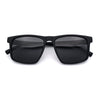 Polarized Gentlemanly Hipster Mens Sport Horn Rim Plastic Sunglasses