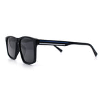 Polarized Gentlemanly Hipster Mens Sport Horn Rim Plastic Sunglasses