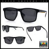 Polarized Gentlemanly Hipster Mens Sport Horn Rim Plastic Sunglasses