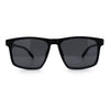 Polarized Gentlemanly Hipster Mens Sport Horn Rim Plastic Sunglasses