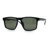 Polarized Gentlemanly Hipster Mens Sport Horn Rim Plastic Sunglasses