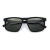 Polarized Gentlemanly Hipster Mens Sport Horn Rim Plastic Sunglasses