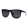 Polarized Classic Gentleman Mens Simple Sporty Horn Rim Plastic Sunglasses