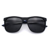 Polarized Classic Gentleman Mens Simple Sporty Horn Rim Plastic Sunglasses