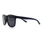Polarized Classic Gentleman Mens Simple Sporty Horn Rim Plastic Sunglasses