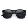 Polarized Classic Gentleman Mens Simple Sporty Horn Rim Plastic Sunglasses