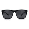 Polarized Classic Gentleman Mens Simple Sporty Horn Rim Plastic Sunglasses