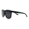 Polarized Classic Gentleman Mens Simple Sporty Horn Rim Plastic Sunglasses