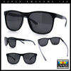 Polarized Classic Gentleman Mens Simple Sporty Horn Rim Plastic Sunglasses