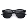Polarized Classic Gentleman Mens Simple Sporty Horn Rim Plastic Sunglasses