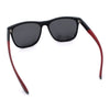 Polarized Classic Gentleman Mens Simple Sporty Horn Rim Plastic Sunglasses