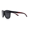 Polarized Classic Gentleman Mens Simple Sporty Horn Rim Plastic Sunglasses
