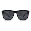 Polarized Classic Gentleman Mens Simple Sporty Horn Rim Plastic Sunglasses