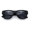 Womens Thick Plastic Horn Rim Hipster Fashion Rectangle Retro Sunglasses