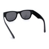 Womens Thick Plastic Horn Rim Hipster Fashion Rectangle Retro Sunglasses