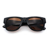 Womens Thick Plastic Horn Rim Hipster Fashion Rectangle Retro Sunglasses