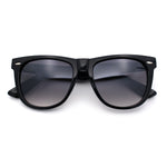 Iconic Oversize Retro Horn Rim Hipster Fashion Plastic Sunglasses