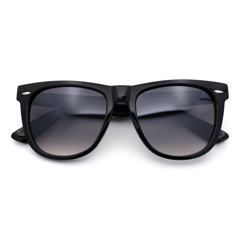 Iconic Oversize Retro Horn Rim Hipster Fashion Plastic Sunglasses