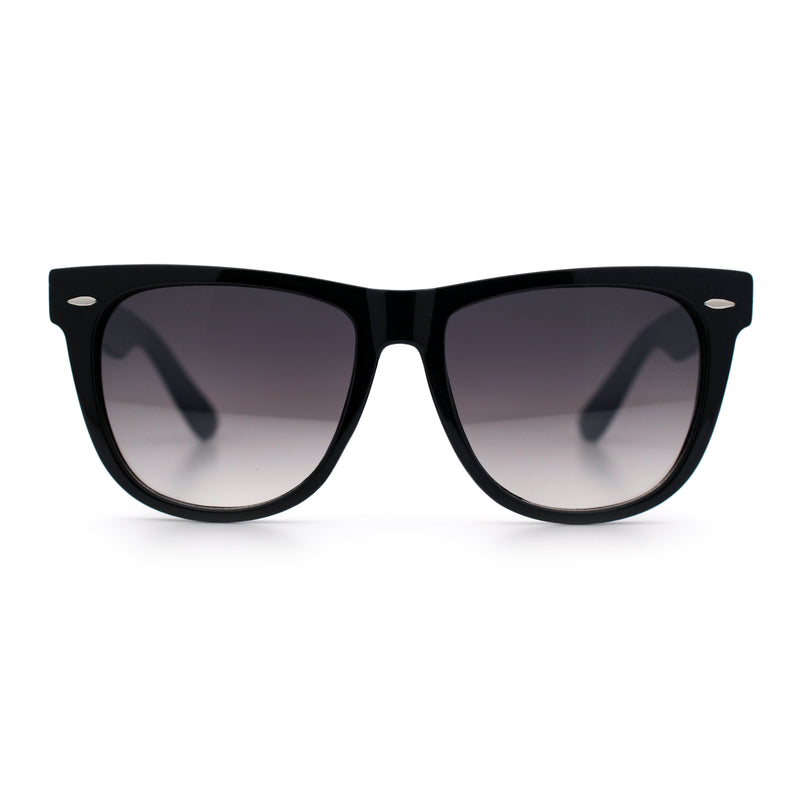 Iconic Oversize Retro Horn Rim Hipster Fashion Plastic Sunglasses