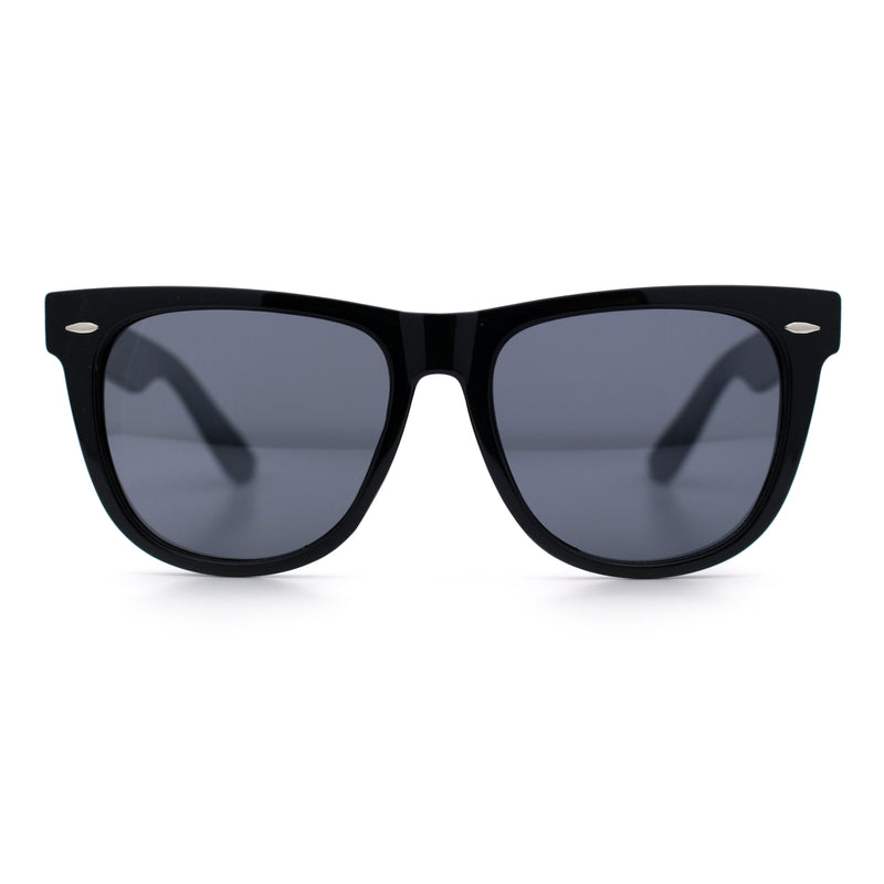 Iconic Oversize Retro Horn Rim Hipster Fashion Plastic Sunglasses