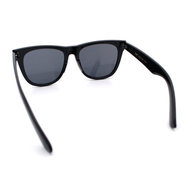 Iconic Oversize Retro Horn Rim Hipster Fashion Plastic Sunglasses