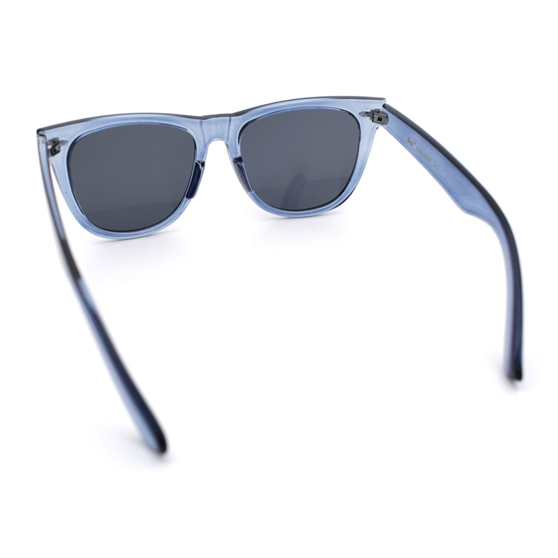 Iconic Oversize Retro Horn Rim Hipster Fashion Plastic Sunglasses