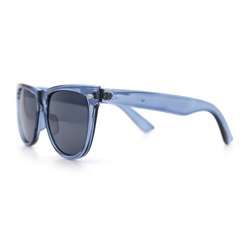 Iconic Oversize Retro Horn Rim Hipster Fashion Plastic Sunglasses