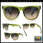 Iconic Oversize Retro Horn Rim Hipster Fashion Plastic Sunglasses
