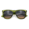Iconic Oversize Retro Horn Rim Hipster Fashion Plastic Sunglasses
