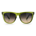 Iconic Oversize Retro Horn Rim Hipster Fashion Plastic Sunglasses