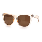 Iconic Oversize Retro Horn Rim Hipster Fashion Plastic Sunglasses