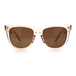 Iconic Oversize Retro Horn Rim Hipster Fashion Plastic Sunglasses