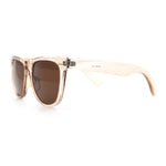 Iconic Oversize Retro Horn Rim Hipster Fashion Plastic Sunglasses