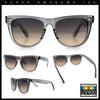 Iconic Oversize Retro Horn Rim Hipster Fashion Plastic Sunglasses