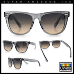 Iconic Oversize Retro Horn Rim Hipster Fashion Plastic Sunglasses