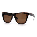 Iconic Oversize Retro Horn Rim Hipster Fashion Plastic Sunglasses