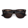 Iconic Oversize Retro Horn Rim Hipster Fashion Plastic Sunglasses