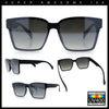 Retro Rimless Horn Rim Plastic Rectangular Classy Fashion Sunglasses
