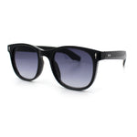 Gentlemanly Retro Horn Rim Hipster Fashion Plastic Sunglasses