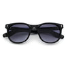 Gentlemanly Retro Horn Rim Hipster Fashion Plastic Sunglasses