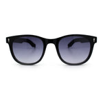 Gentlemanly Retro Horn Rim Hipster Fashion Plastic Sunglasses