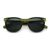 Gentlemanly Retro Horn Rim Hipster Fashion Plastic Sunglasses