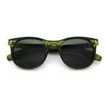 Gentlemanly Retro Horn Rim Hipster Fashion Plastic Sunglasses