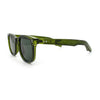 Gentlemanly Retro Horn Rim Hipster Fashion Plastic Sunglasses
