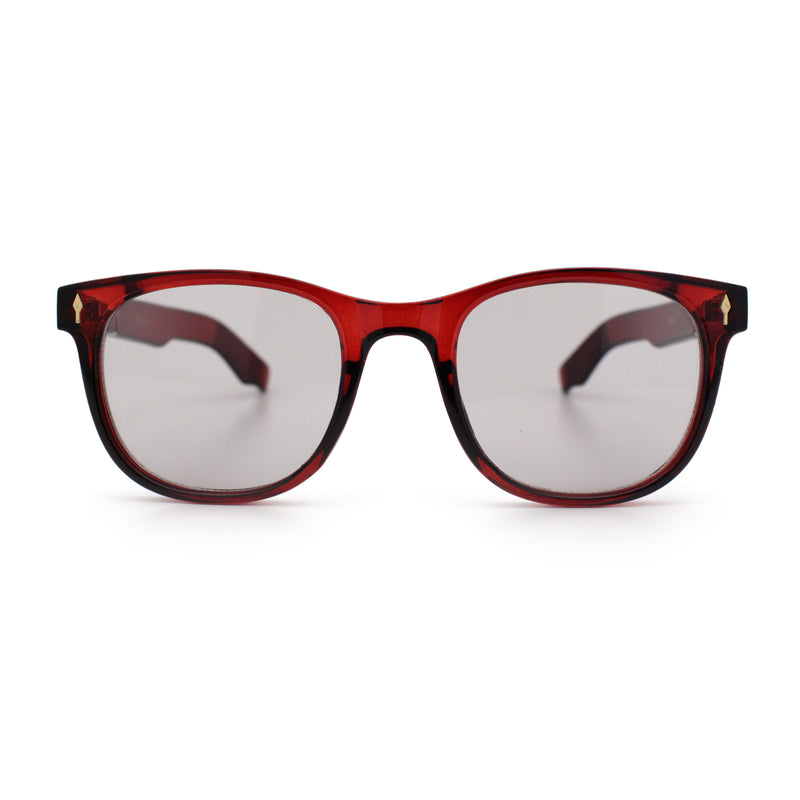 Gentlemanly Retro Horn Rim Hipster Fashion Plastic Sunglasses