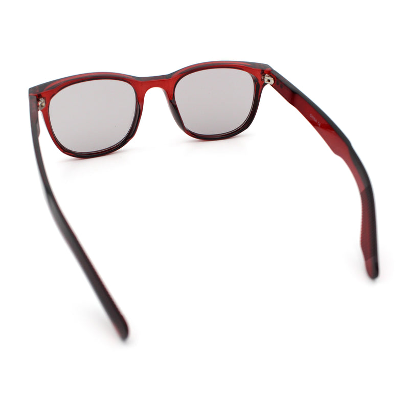 Gentlemanly Retro Horn Rim Hipster Fashion Plastic Sunglasses