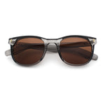 Gentlemanly Retro Horn Rim Hipster Fashion Plastic Sunglasses