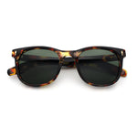 Gentlemanly Retro Horn Rim Hipster Fashion Plastic Sunglasses